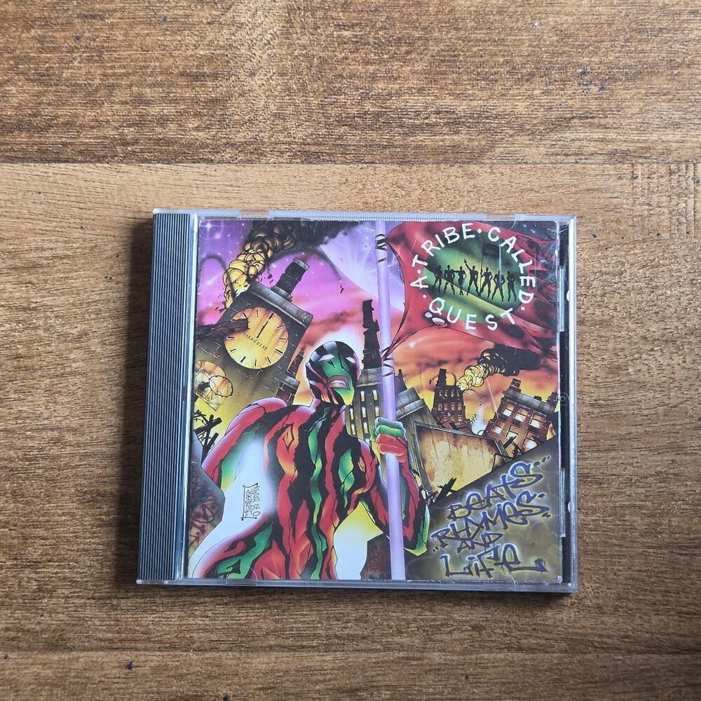 Vtg 1996 A Tribe Called Quest BEATS, RHYMES AND LIFE CD RAP HIP HOP